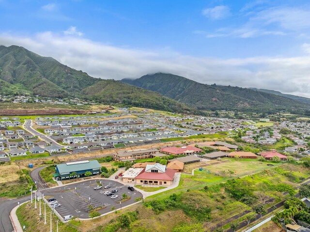 123 Hoowaiwai Loop Unit 1801, Wailuku, HI 96793 - aerial perspective of suburban area featuring mountains