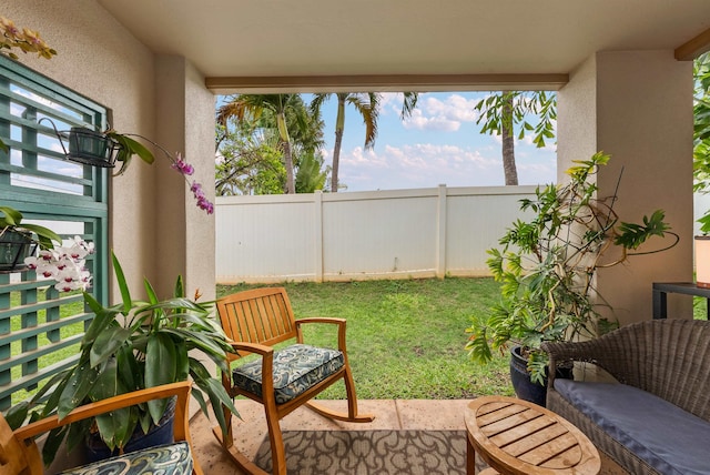 view of patio / terrace