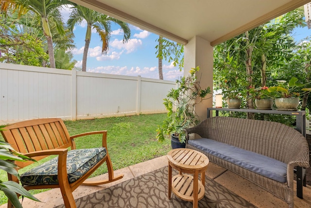 view of patio / terrace