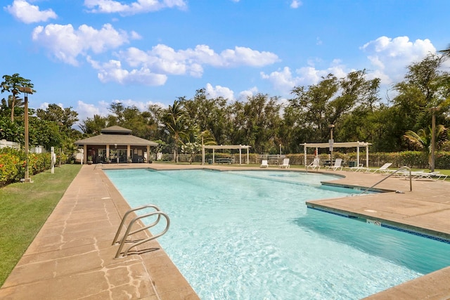 view of swimming pool