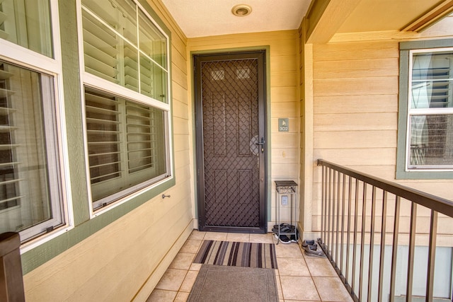 view of property entrance