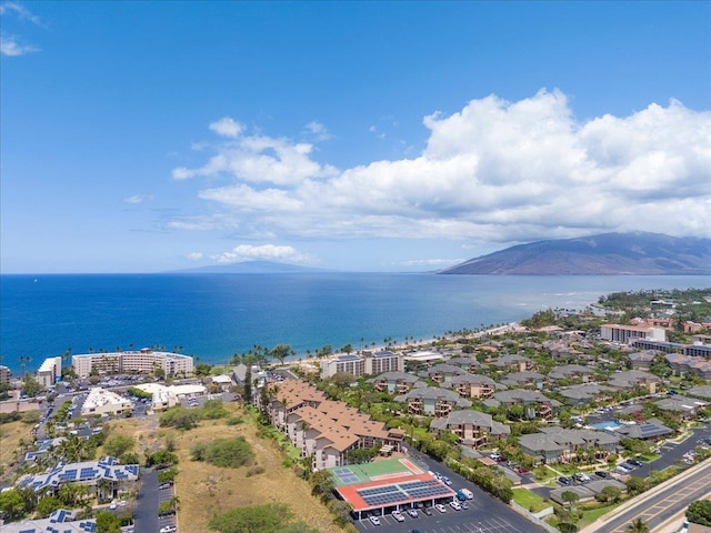 2387 S Kihei Rd Unit C108, Kihei, HI 96753 - aerial view of a water and mountain view