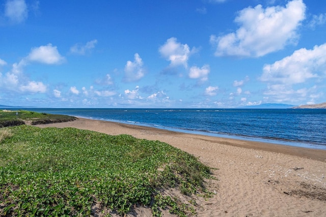 15 Kulanihakoi St Unit 3E, Kihei, HI 96753 - water view featuring a view of the beach