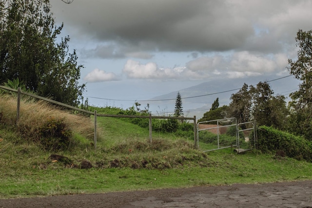 view of road