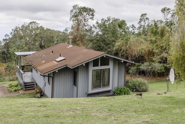 view of outdoor structure