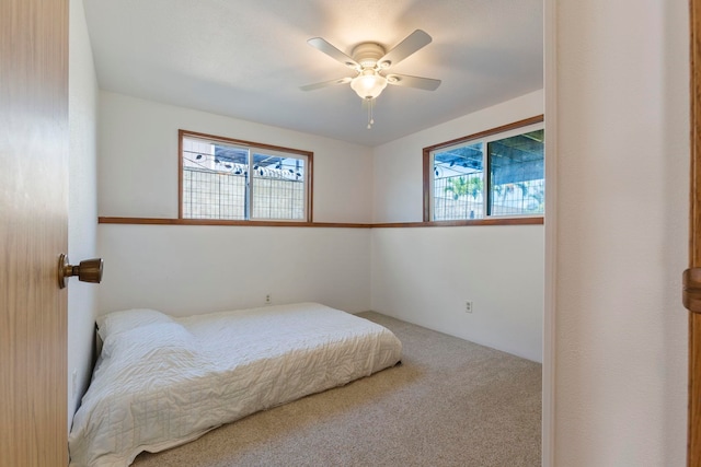 885 Haunani Pl, Wailuku, HI 96793 - carpeted bedroom featuring ceiling fan