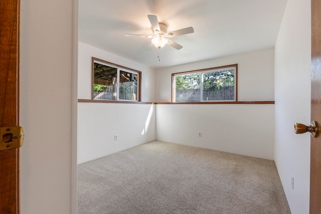 885 Haunani Pl, Wailuku, HI 96793 - unfurnished room featuring a ceiling fan and carpet floors