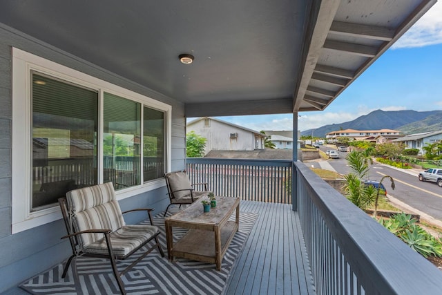 885 Haunani Pl, Wailuku, HI 96793 - balcony featuring a mountain view