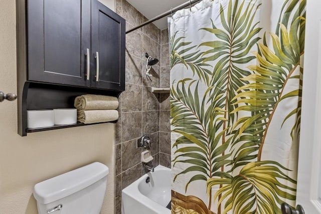 679 S Kihei Rd Unit D205, Kihei, HI 96753 - full bathroom with toilet and shower / bathtub combination with curtain