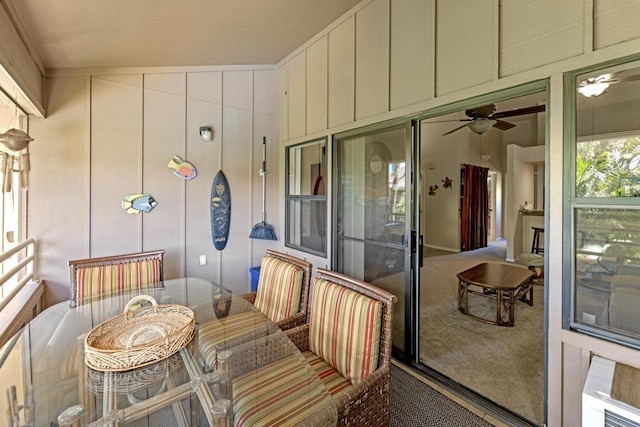 679 S Kihei Rd Unit D205, Kihei, HI 96753 - sunroom featuring ceiling fan