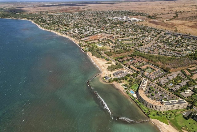 679 S Kihei Rd Unit D205, Kihei, HI 96753 - drone / aerial view with a water view