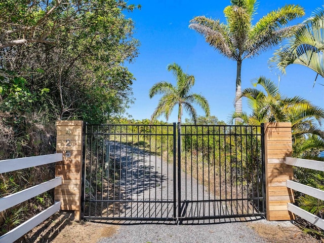 view of gate