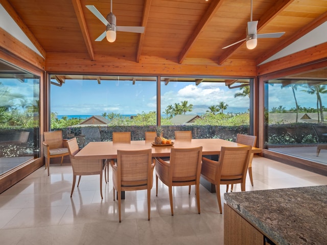 3100 Wailea Alanui Dr Unit 12, Kihei, HI 96753 - sunroom with wooden ceiling