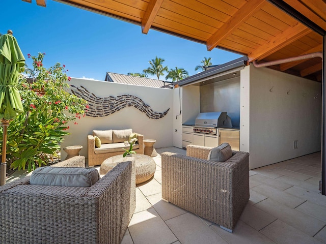 3100 Wailea Alanui Dr Unit 12, Kihei, HI 96753 - view of patio featuring outdoor lounge area