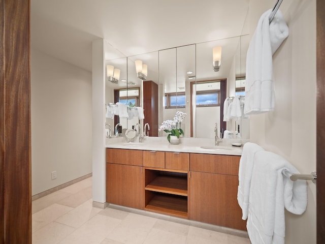 3100 Wailea Alanui Dr Unit 12, Kihei, HI 96753 - full bath with double vanity and baseboards