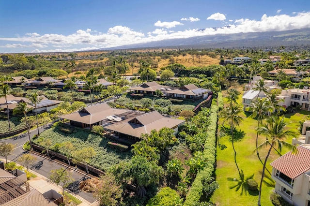 3100 Wailea Alanui Dr Unit 12, Kihei, HI 96753 - aerial perspective of suburban area with a mountainous background