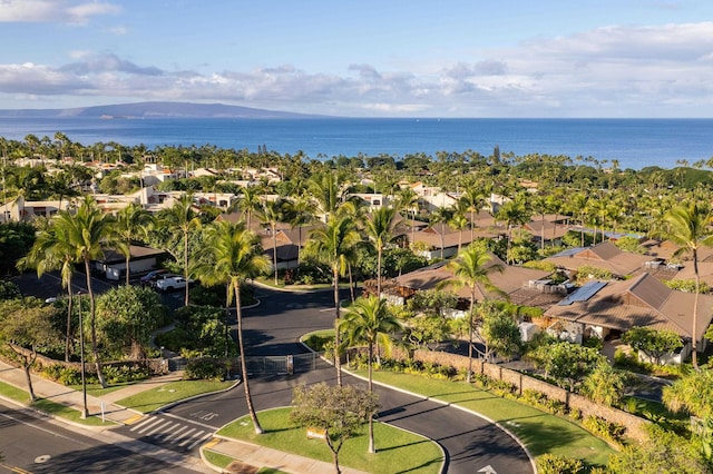 3100 Wailea Alanui Dr Unit 12, Kihei, HI 96753 - aerial perspective of suburban area featuring a large body of water