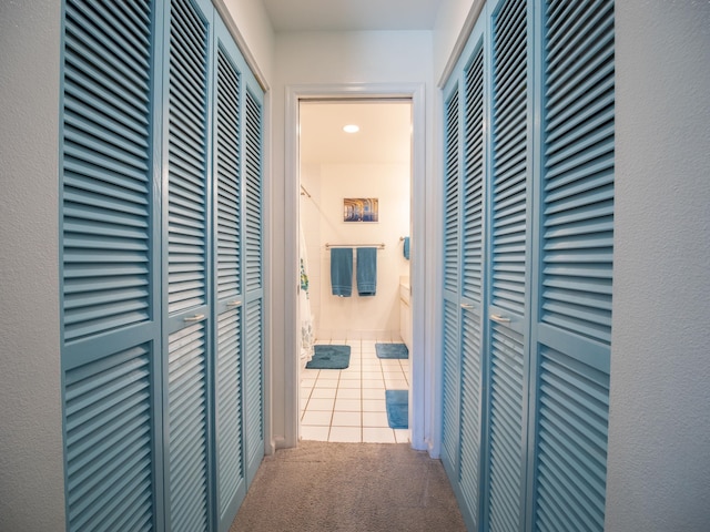 2777 S Kihei Rd Unit K-101, Kihei, HI 96753 - hall featuring tile patterned floors and carpet flooring