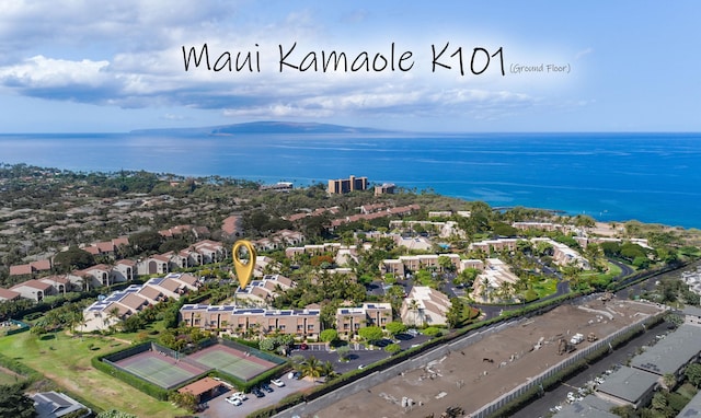 2777 S Kihei Rd Unit K-101, Kihei, HI 96753 - aerial view of a large body of water