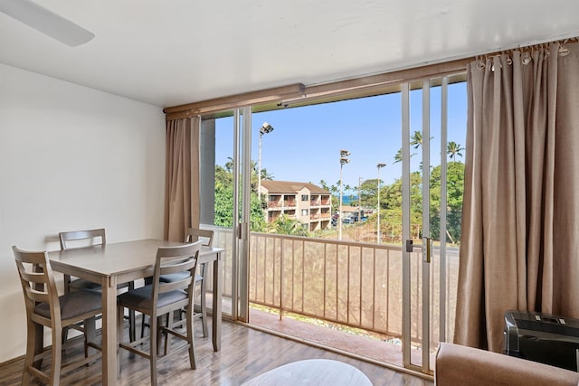 3660 Lower Honoapiilani Rd Unit 306, Lahaina, HI 96761 - dining area with wood finished floors and heating unit