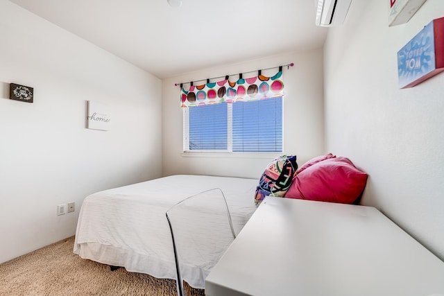 bedroom with carpet floors