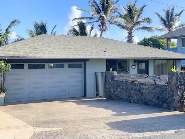 550 Kailana St, Wailuku, HI 96793 - view of front of property with roof with shingles and concrete driveway