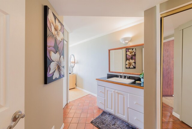 bedroom featuring a wall of windows and ornamental molding