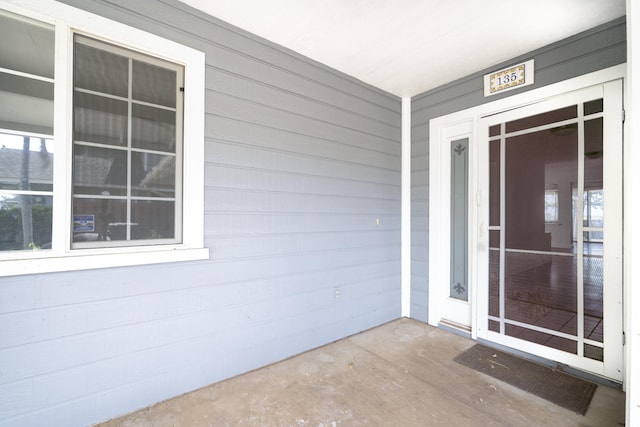 view of property entrance