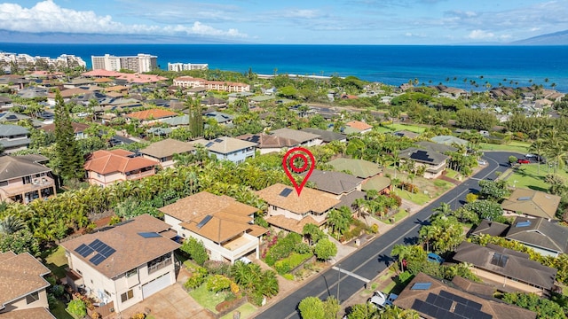207 Kahana Ridge Dr Unit 132, Lahaina, HI 96761 - aerial view of residential area with a large body of water