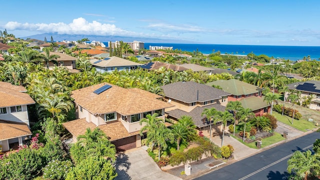207 Kahana Ridge Dr Unit 132, Lahaina, HI 96761 - aerial perspective of suburban area featuring a nearby body of water