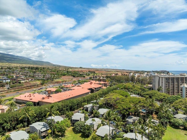 4435 Lower Honoapiilani Rd Unit 142, Lahaina, HI 96761 - aerial perspective of suburban area featuring a mountain backdrop