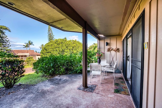 view of patio / terrace