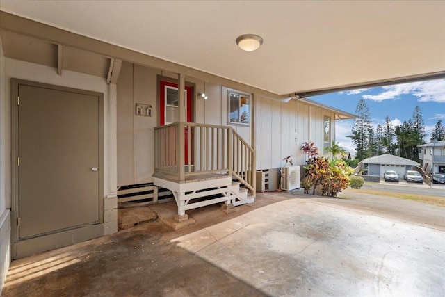 185 Hololani St, Pukalani, HI 96768 - property entrance with board and batten siding