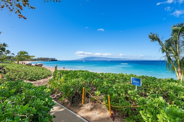 45 Kai Ala Dr Unit A615, Lahaina, HI 96761 - water view with nearby beach