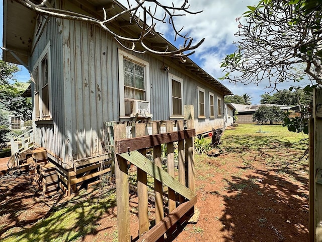 view of property exterior