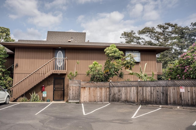 7 Kaiau Pl Unit 6, Kihei, HI 96753 - view of property with uncovered parking and stairway