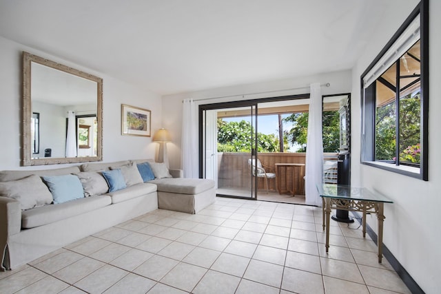7 Kaiau Pl Unit 6, Kihei, HI 96753 - living room with light tile patterned floors