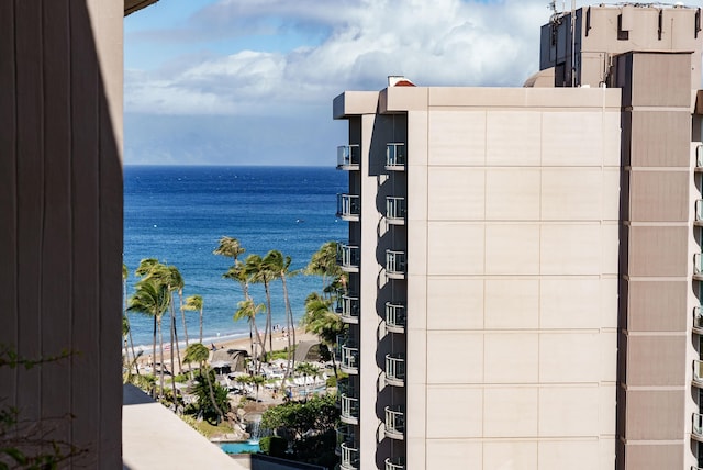 50 Nohea Kai Dr Unit 2-1106, Lahaina, HI 96761 - water view featuring local beach