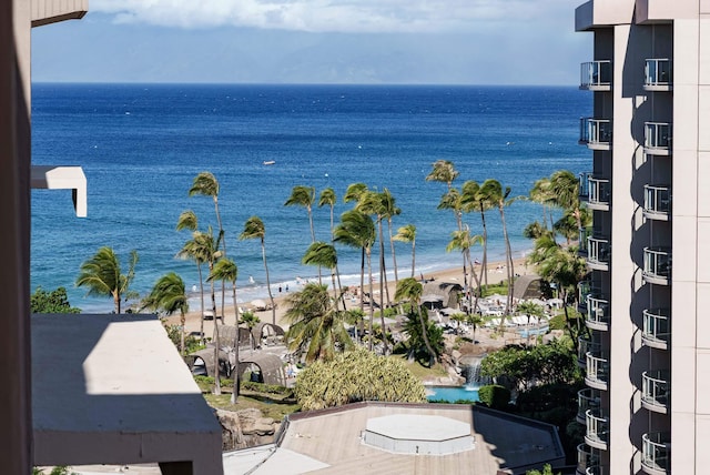 50 Nohea Kai Dr Unit 2-1106, Lahaina, HI 96761 - water view with nearby beach
