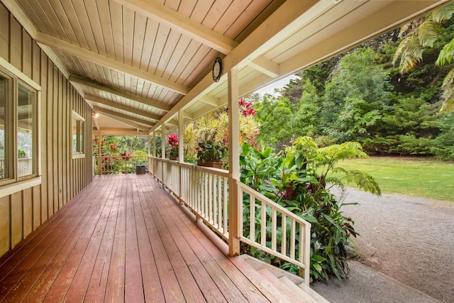 1160 Ehu Rd, Makawao, HI 96768 - porch with a yard