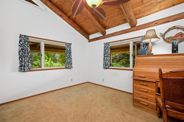 1160 Ehu Rd, Makawao, HI 96768 - bedroom featuring light colored carpet and wooden ceiling
