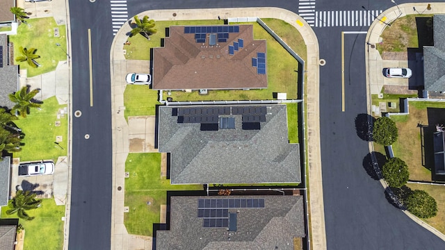 drone / aerial view