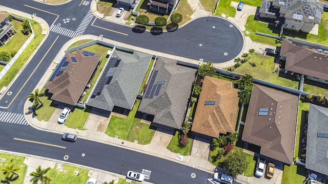 aerial view of property's location featuring nearby suburban area