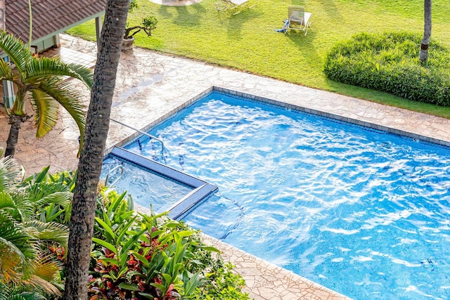 view of pool