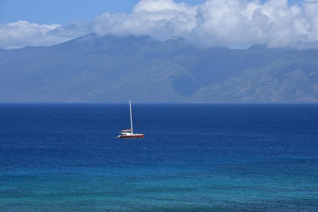 4327 Lower Honoapiilani Rd Unit 207B, Lahaina, HI 96761 - property view of water featuring a mountain view