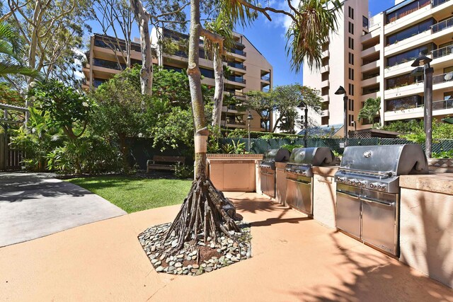 4327 Lower Honoapiilani Rd Unit 207B, Lahaina, HI 96761 - view of patio / terrace featuring area for grilling and a grill