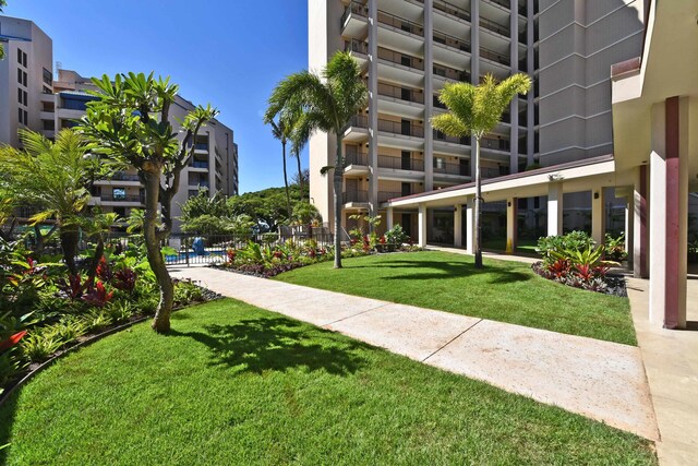 4327 Lower Honoapiilani Rd Unit 207B, Lahaina, HI 96761 - view of property's community with a yard