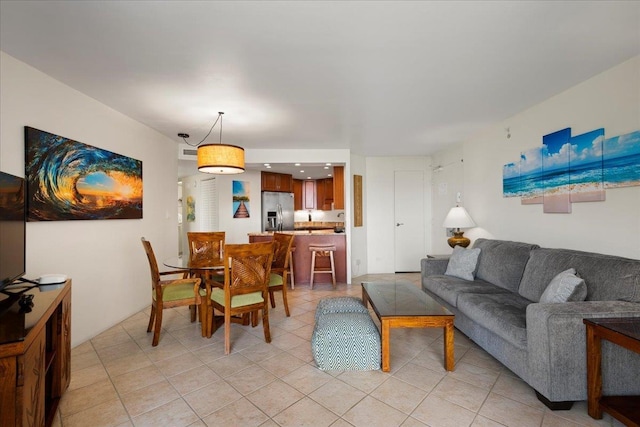 3445 Lower Honoapiilani Rd Unit 204, Lahaina, HI 96761 - living area featuring light tile patterned floors