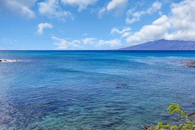 120 Hui Rd F E16, Lahaina, HI 96761 - water view with mountains