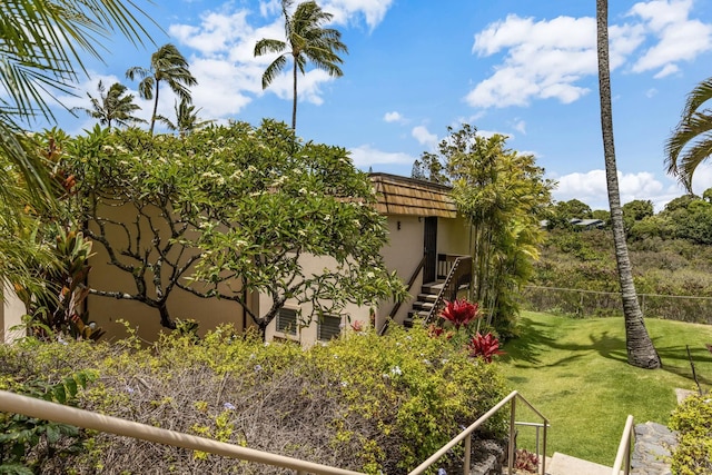 120 Hui Rd F E16, Lahaina, HI 96761 - view of yard